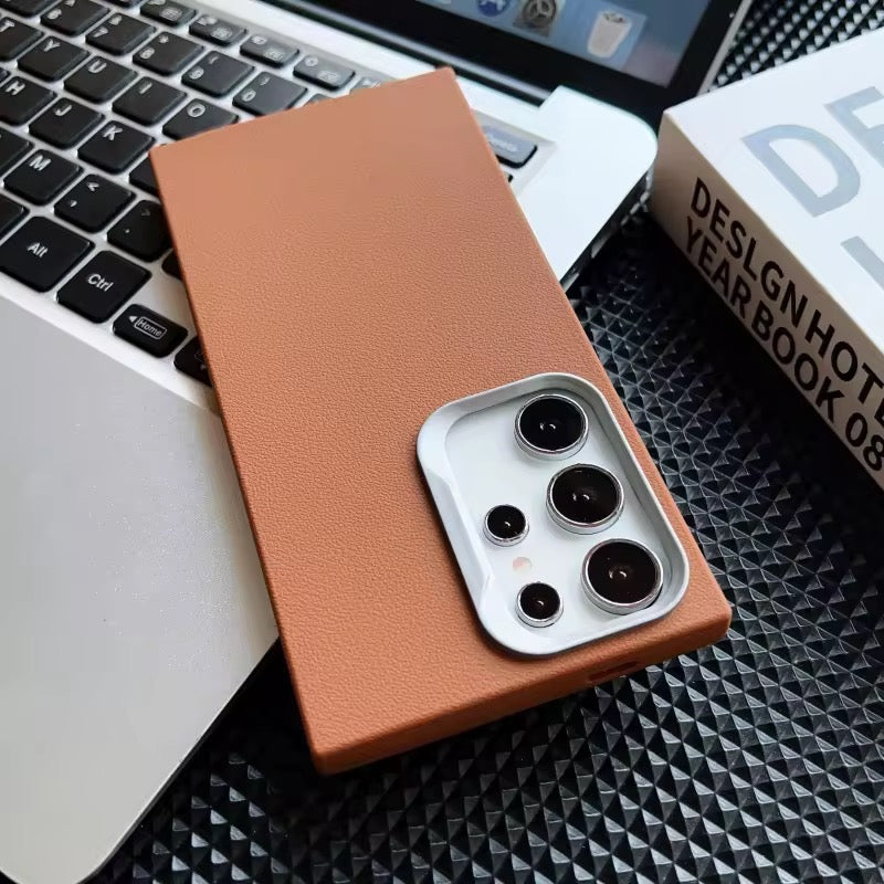 Ultra Thin Leather Soft Silicone Samsung S & A Series Soft Case