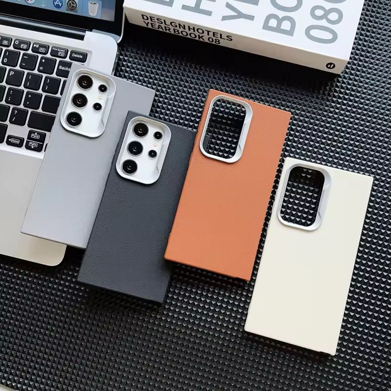 Ultra Thin Leather Soft Silicone Samsung S & A Series Soft Case