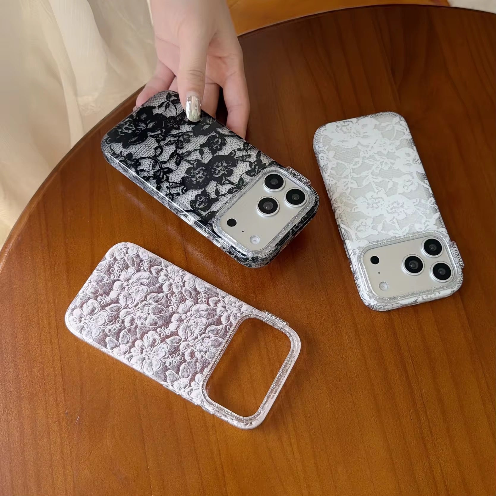 Lace Style Pre-Order iPhone Silicone Case