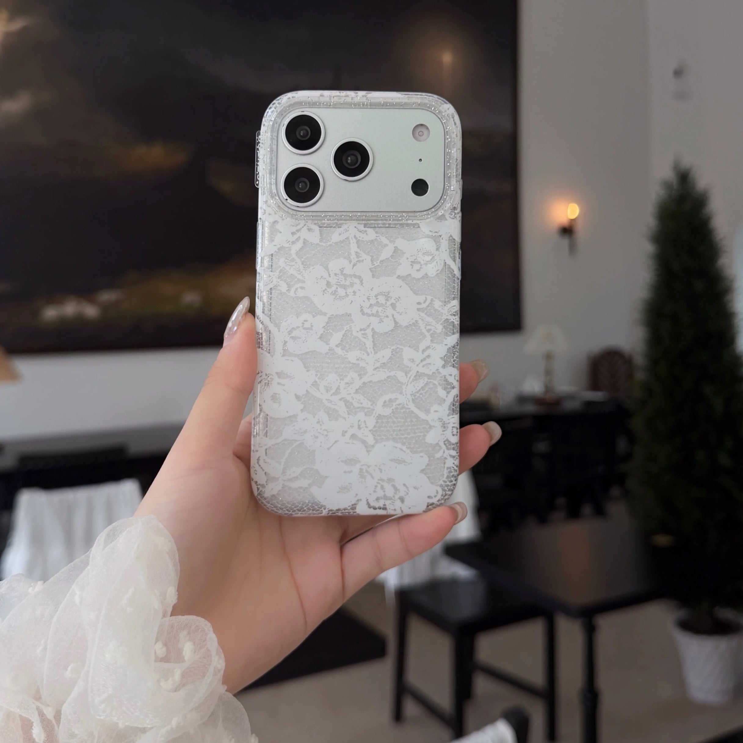 Lace Style Pre-Order iPhone Silicone Case