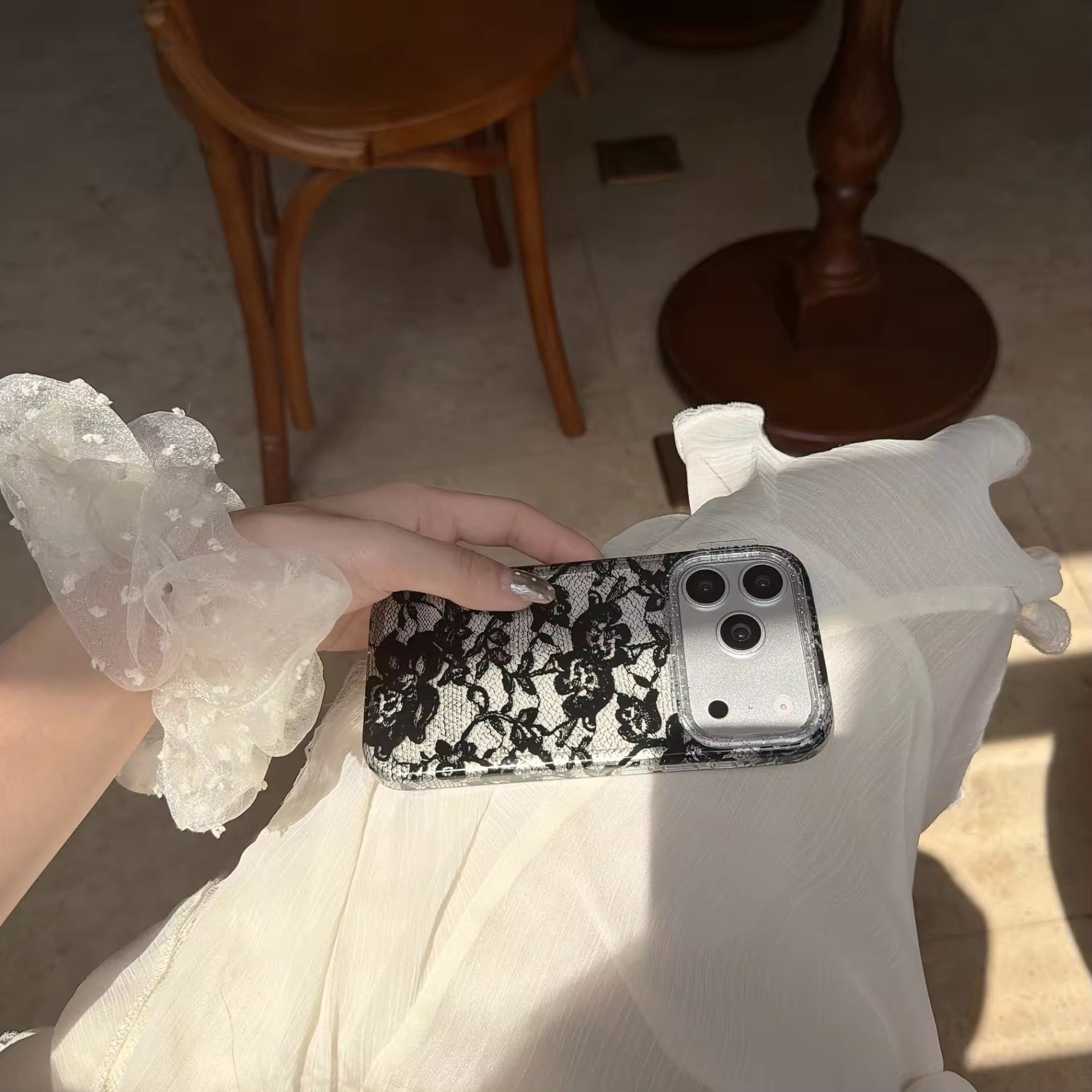 Lace Style Pre-Order iPhone Silicone Case
