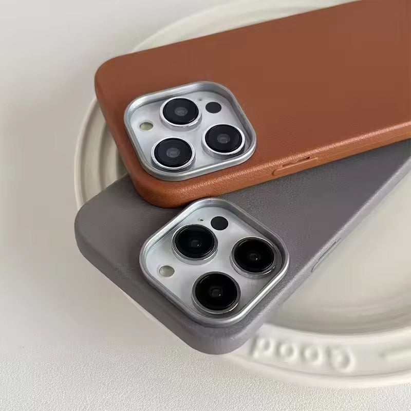 Ultra Thin Leather Soft Silicone iPhone Soft Case