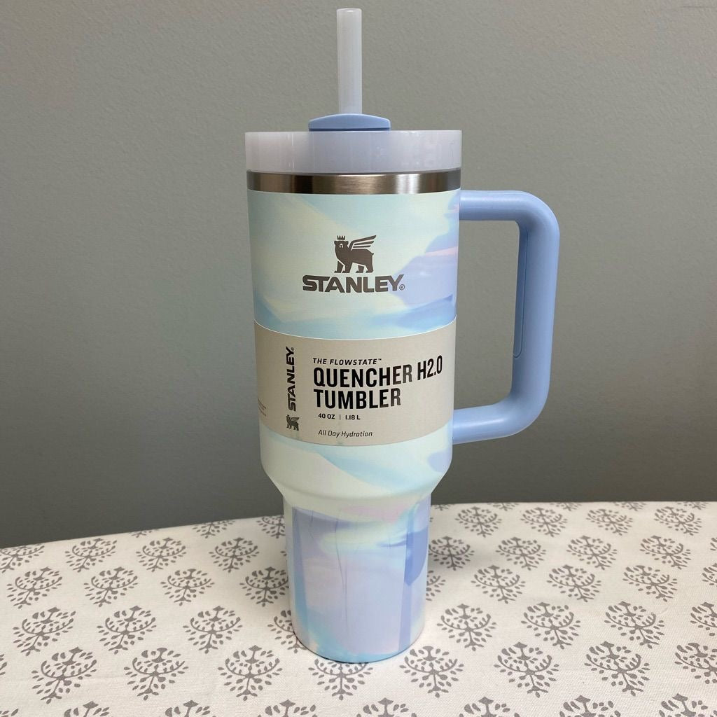 Luxury Branded Stainless Steel Vacuum Insulated Tumbler With Lid & Straw
