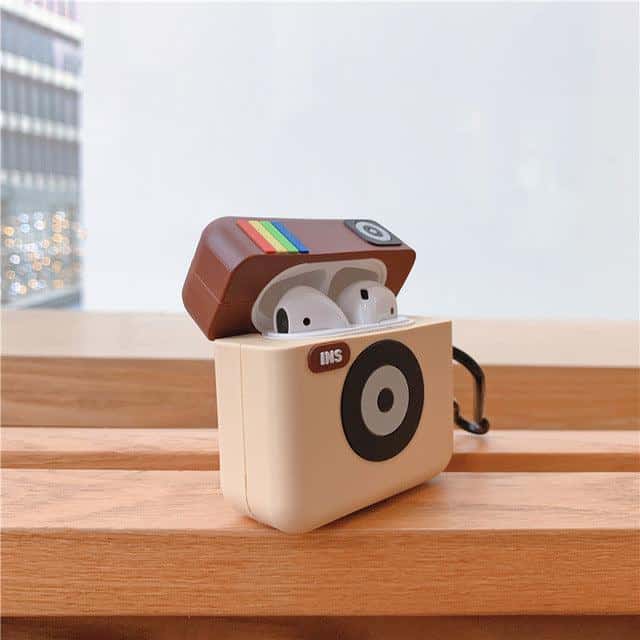 Instagram Social Media Rubber Silicone Airpod Case