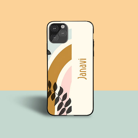 Abstract Rainbow Custom Glossy Metal Bumper Case