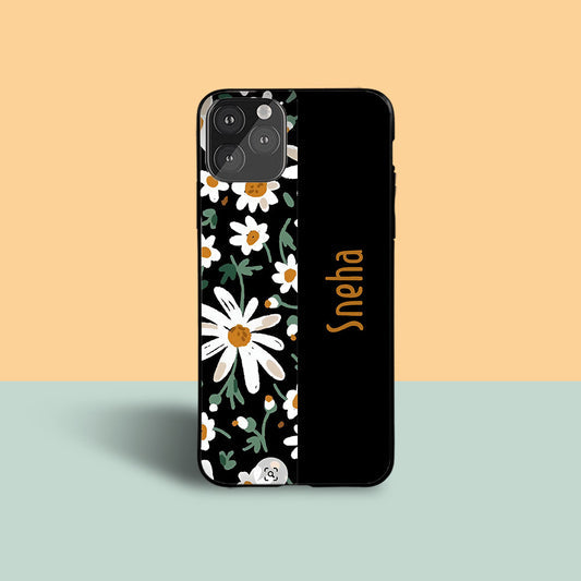 Daisy Name Custom Glossy Metal Bumper Case