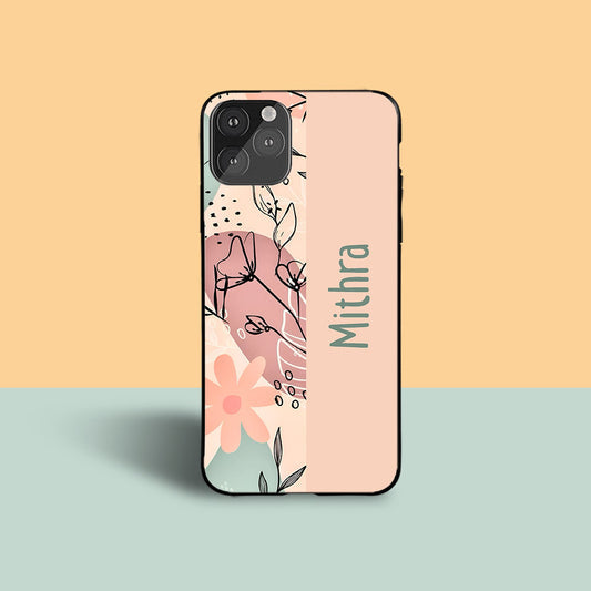 Flower Yard Custom Glossy Metal Bumper Case