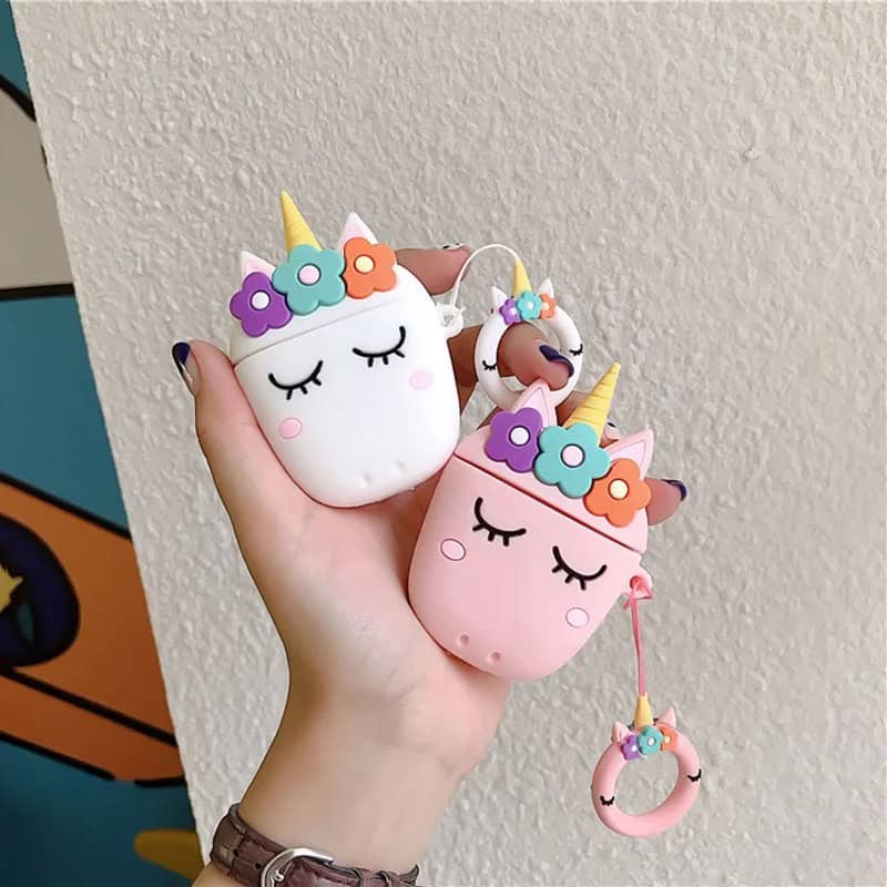 Cute Unicorn Rubber Silicone Airpod Case