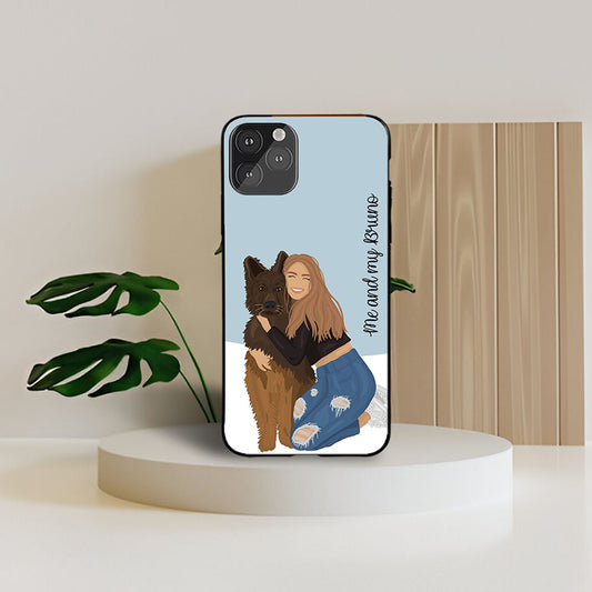 Zara Pet Custom Glossy Metal Bumper Case