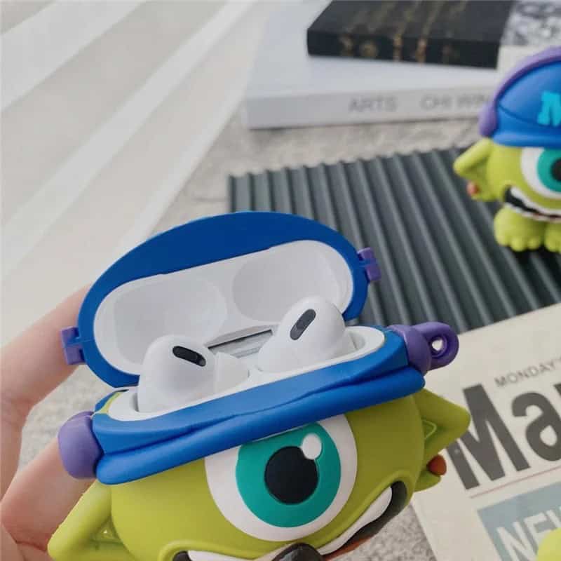 One Eye Monster Rubber Silicone Airpod Case