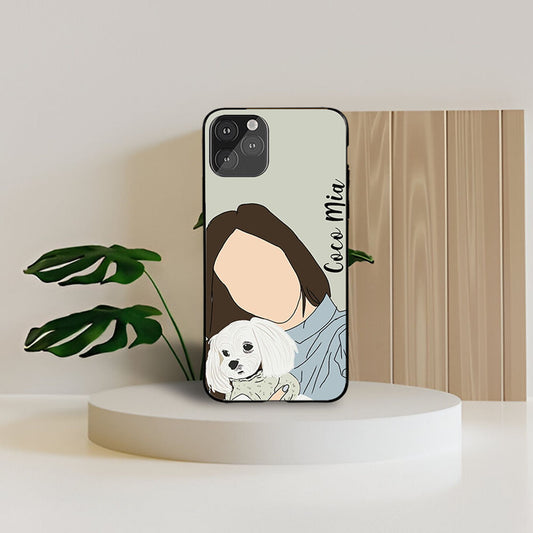 Puppy Pet Custom Glossy Metal Bumper Case