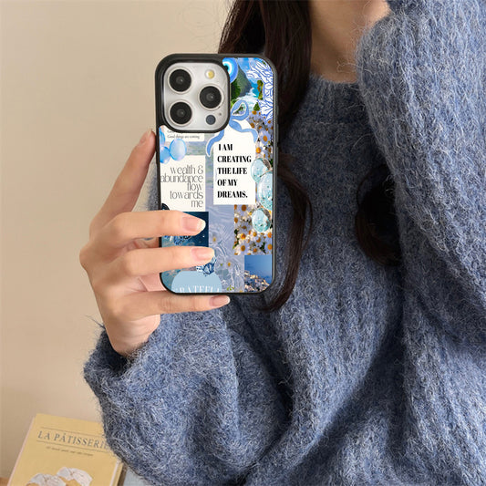 Collage Custom Glossy Metal Bumper Case