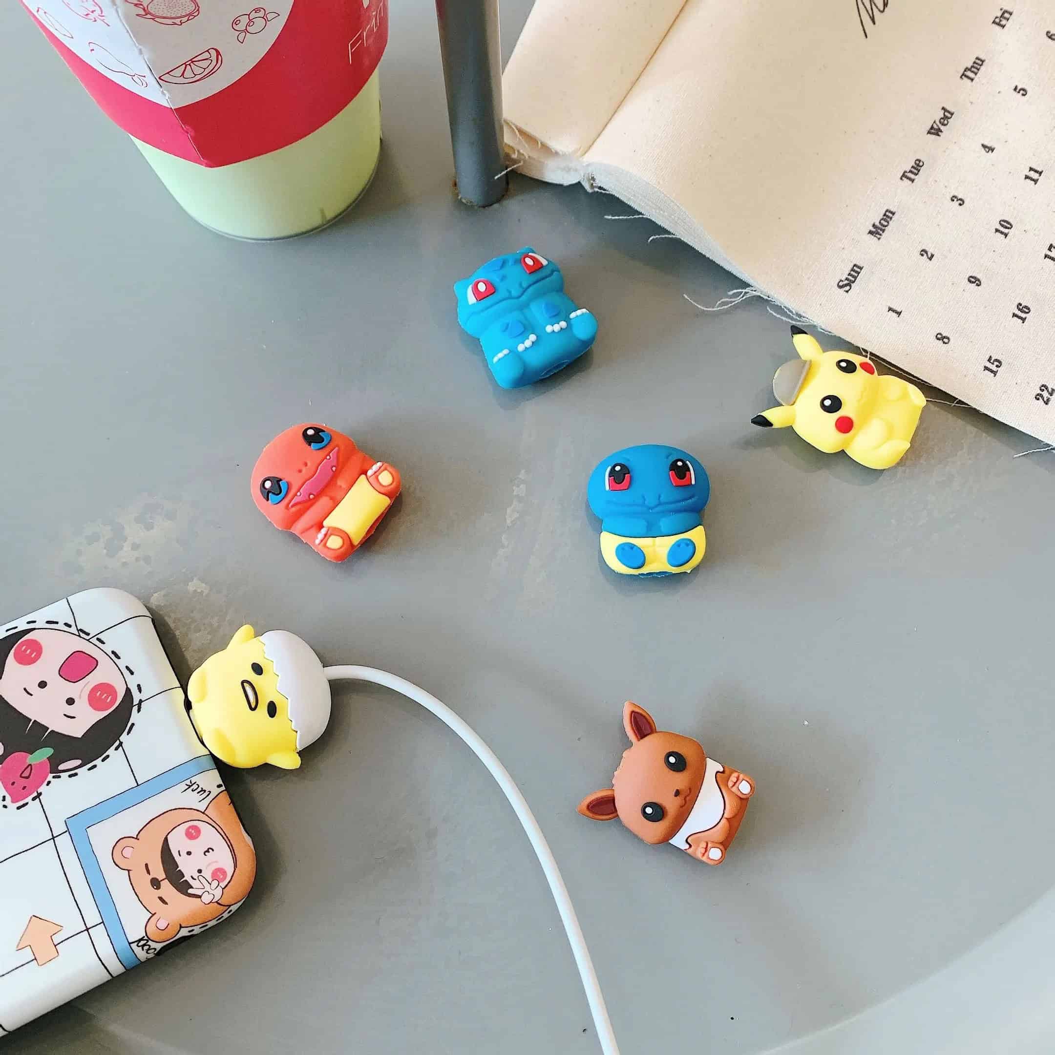 Pokemon Characters Wire Protector Saver