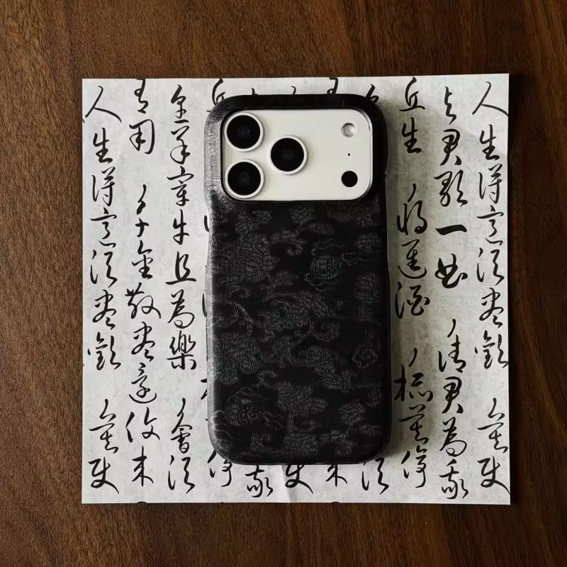 Elegant Leather Texture Pre-Order iPhone Hard Case