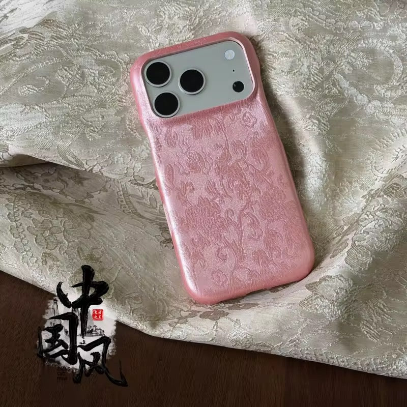 Elegant Leather Texture Pre-Order iPhone Hard Case