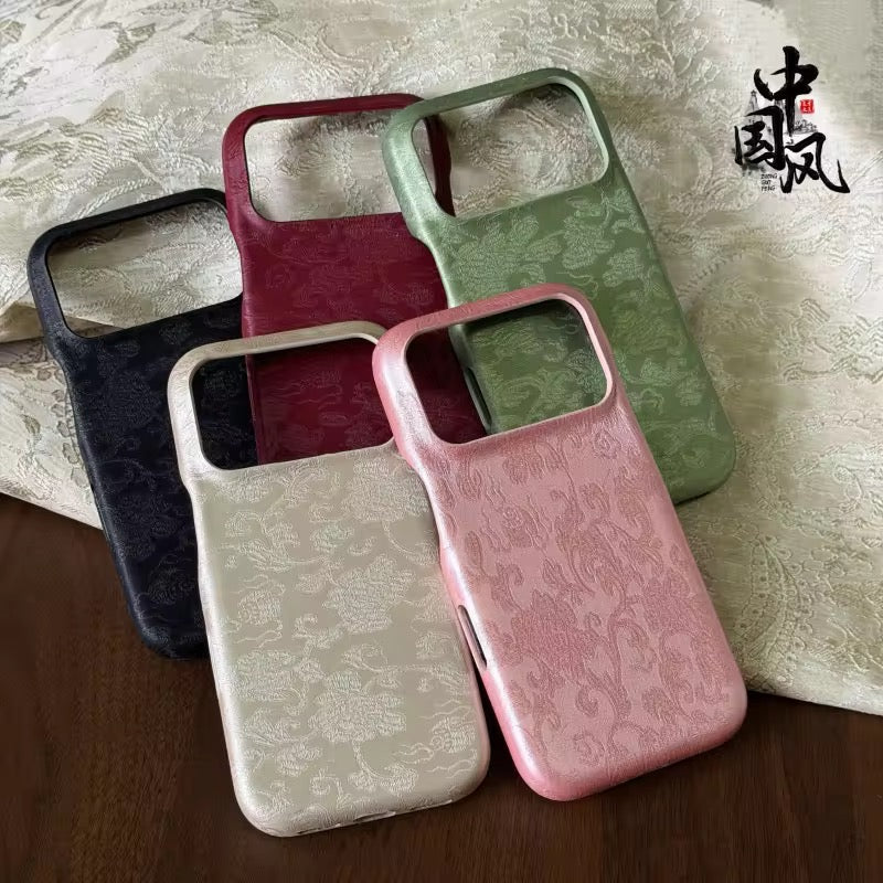 Elegant Leather Texture Pre-Order iPhone Hard Case