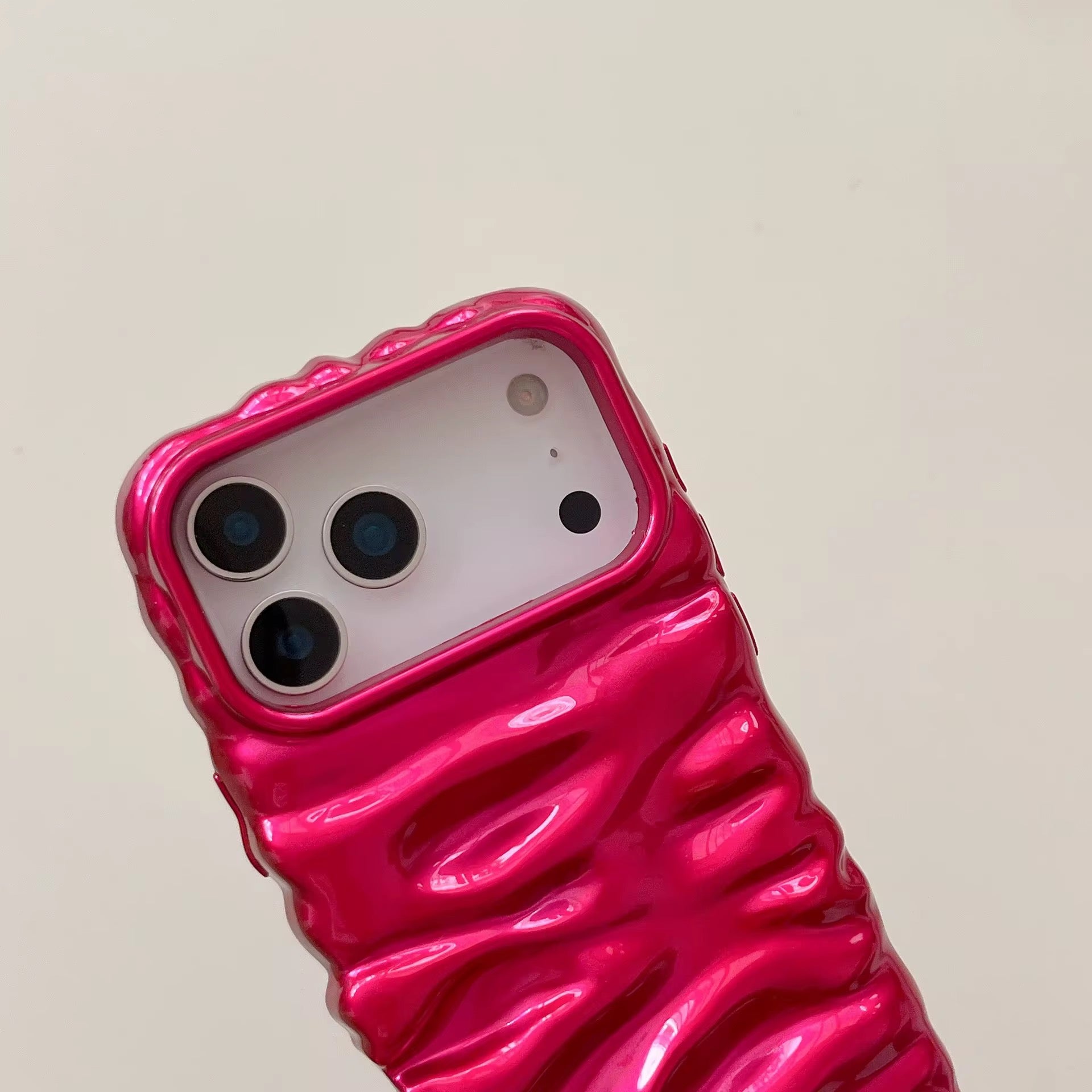 3 Dimensional Pleated Glossy Pre-Order iPhone Case