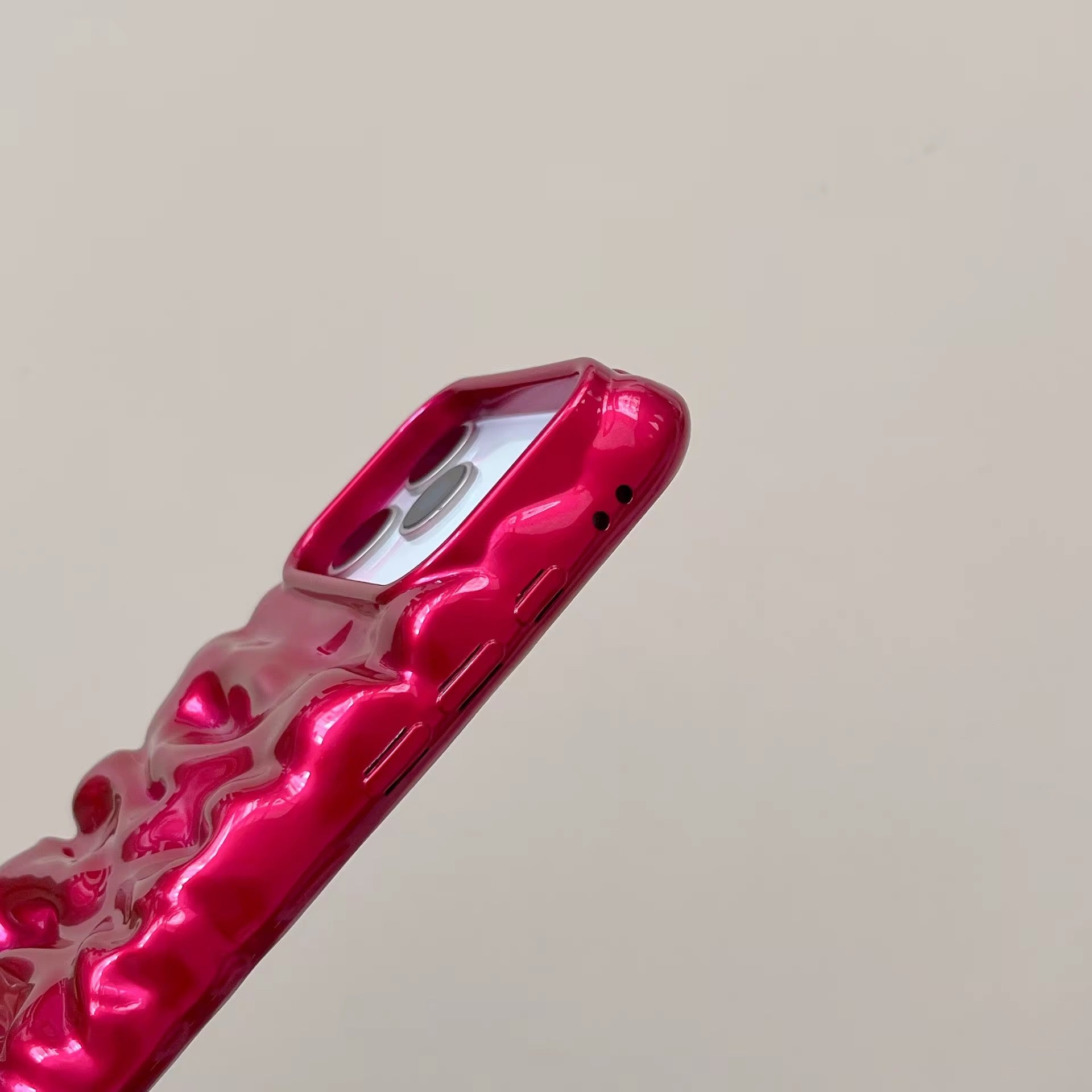 3 Dimensional Pleated Glossy Pre-Order iPhone Case