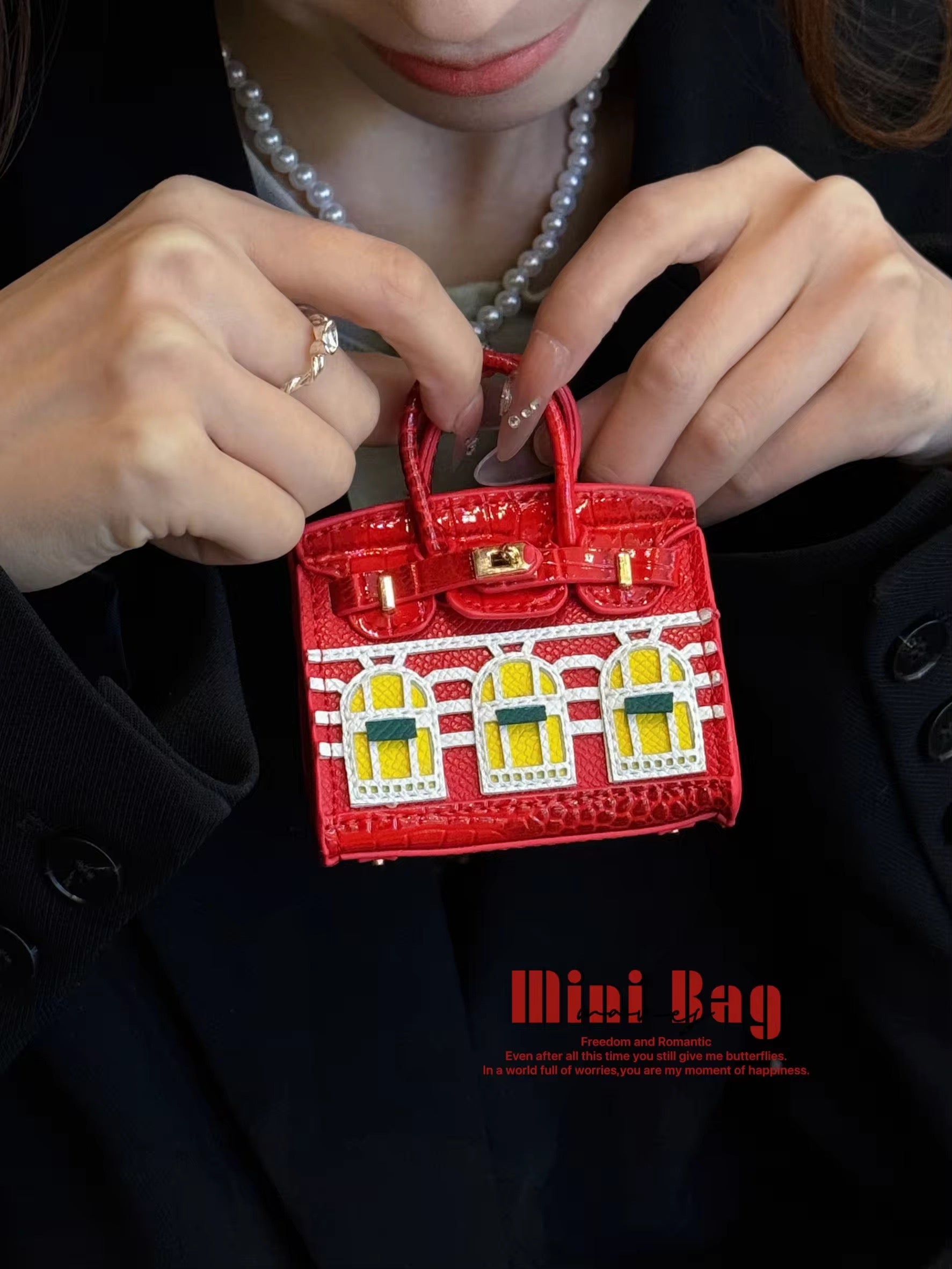 3D Fashion Leather Bag Pre-Order Airpod Case