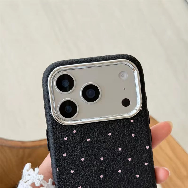 Korean Small Hearts iPhone Pre-Order Silicone Case