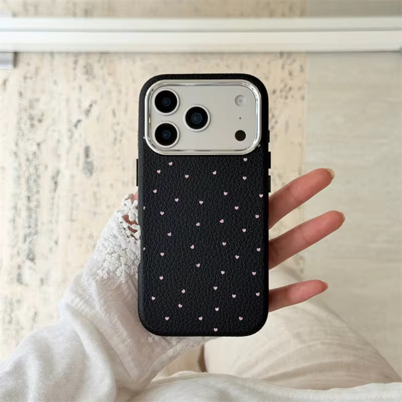 Korean Small Hearts iPhone Pre-Order Silicone Case