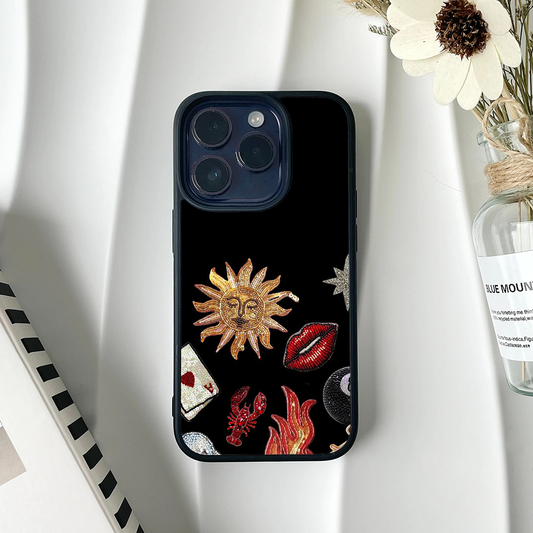 Furious Galactic Charm Custom Glossy Metal Bumper Case