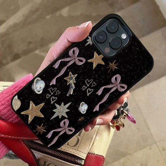 Bow Stars Galactic Custom Glossy Metal Bumper Case
