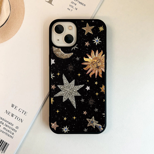 Shining Galactic Custom Glossy Metal Bumper Case