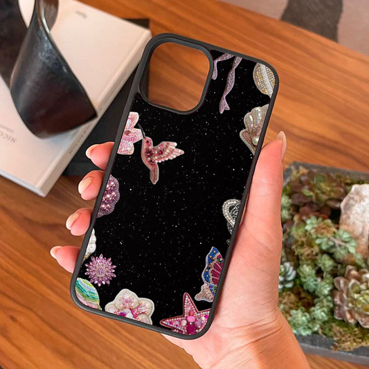 Fly Galactic Custom Glossy Metal Bumper Case