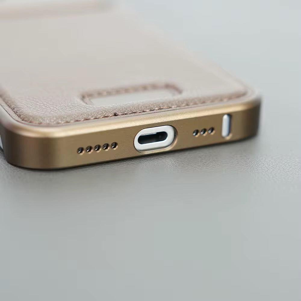 Premium Leather Aluminum Magsafe Pre-Order Allloy Aromatherapy iPhone Metal Case