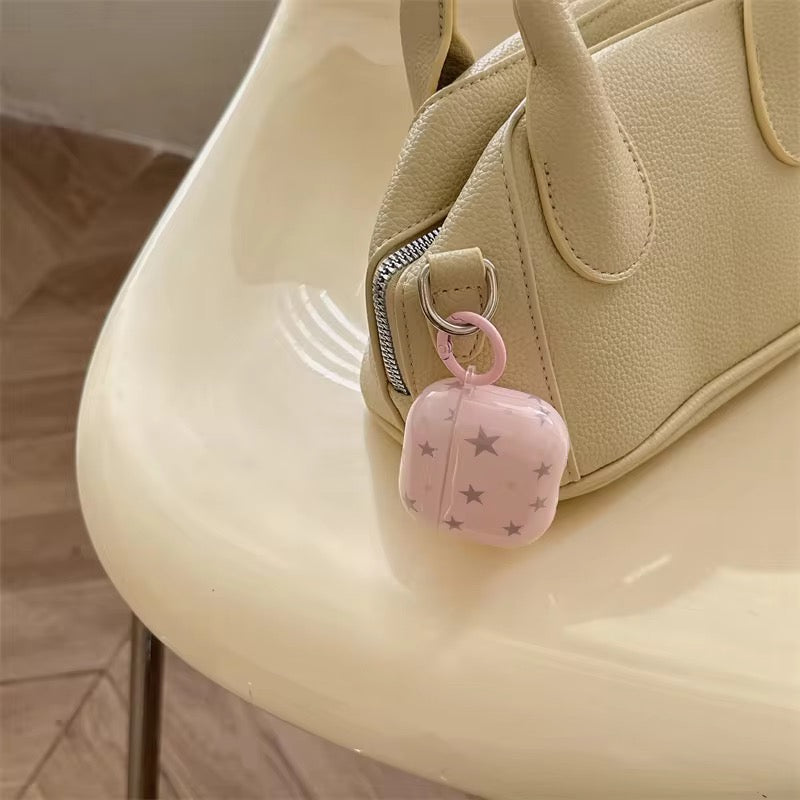 Subtle Candy Stars Airpod Pre-Order Case With Round Ring