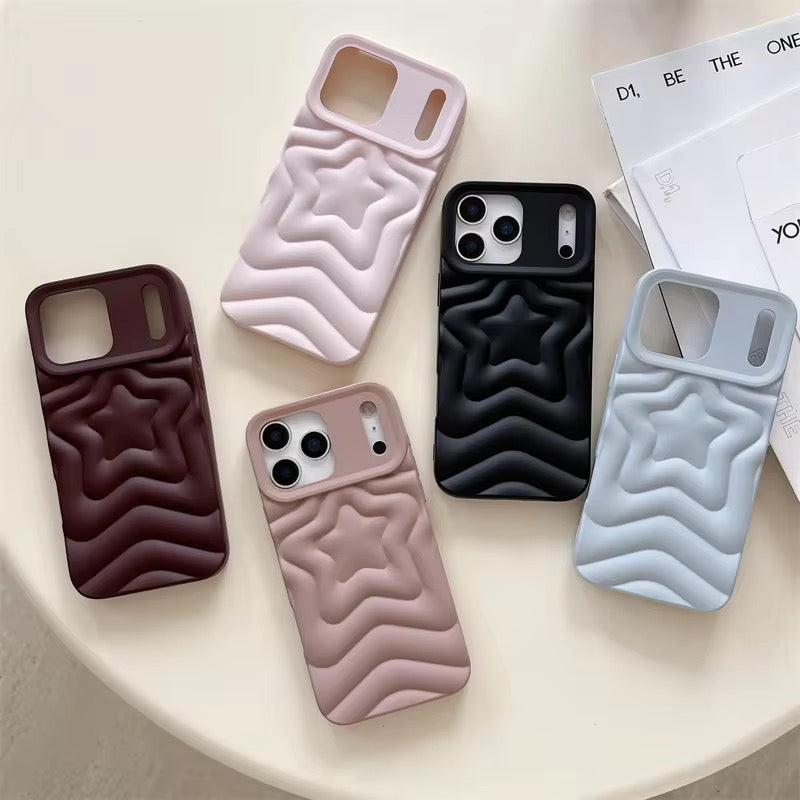 3D Star Rubber iPhone Pre-Order Silicone Case