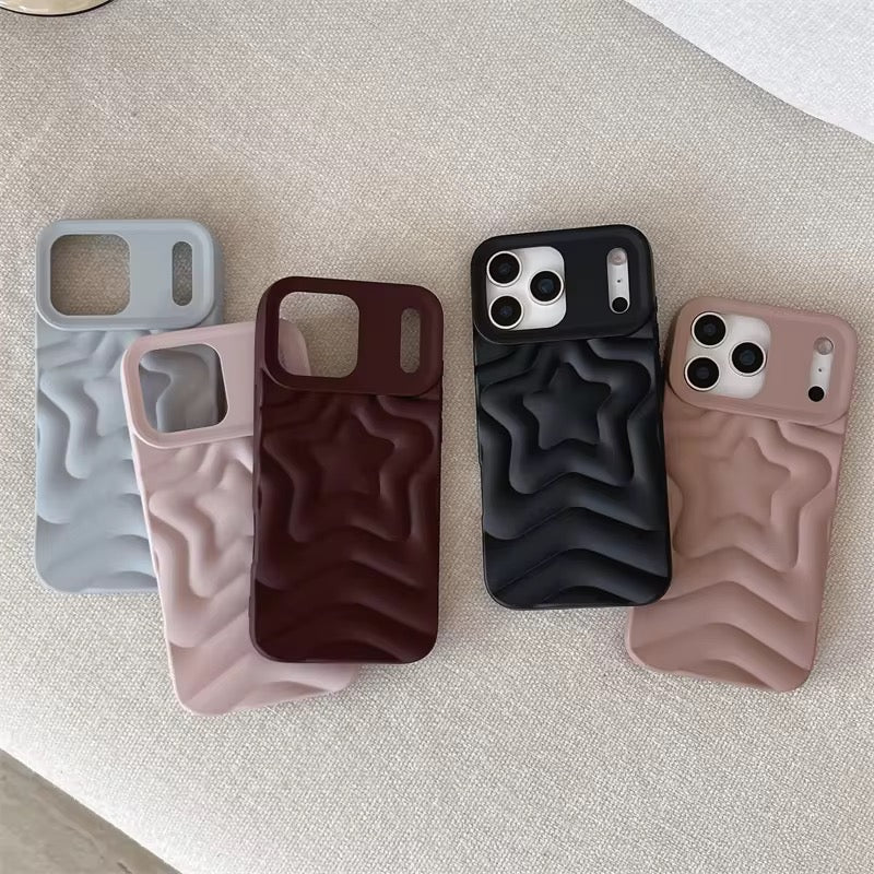 3D Star Rubber iPhone Pre-Order Silicone Case
