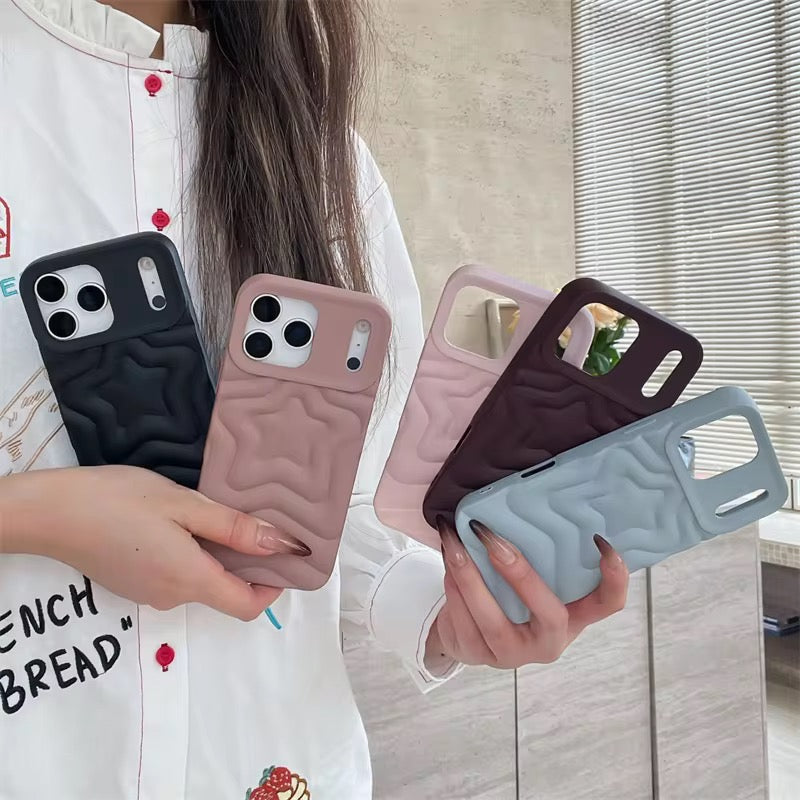 3D Star Rubber iPhone Pre-Order Silicone Case