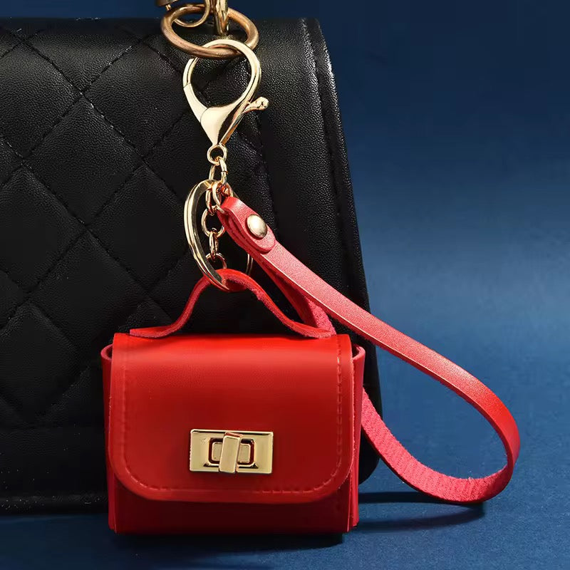 Mini Luxury Leather Small Keychain Pre-Order Wallet Bag