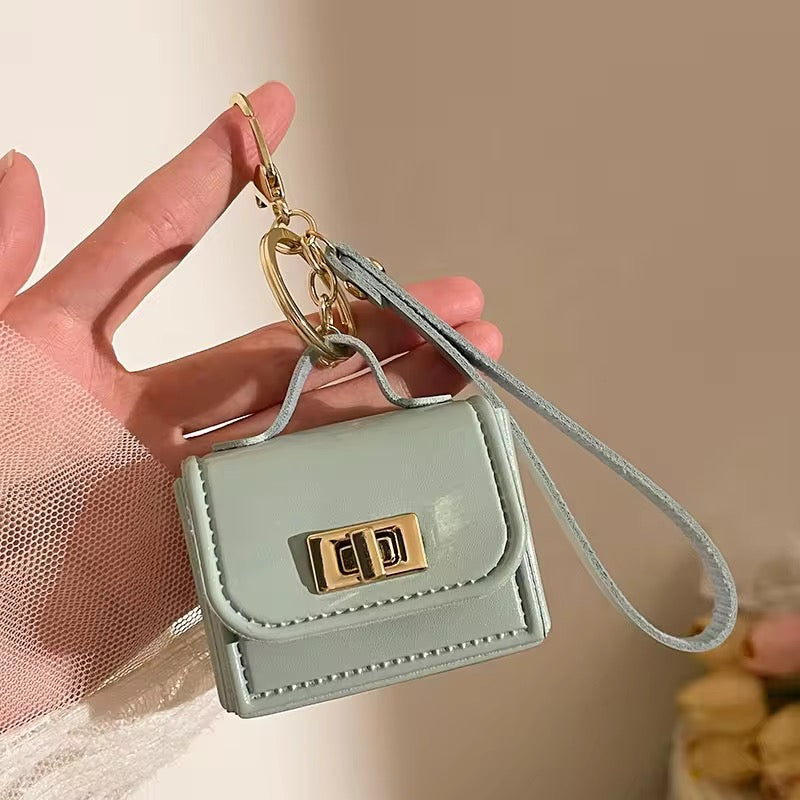 Mini Luxury Leather Small Keychain Pre-Order Wallet Bag