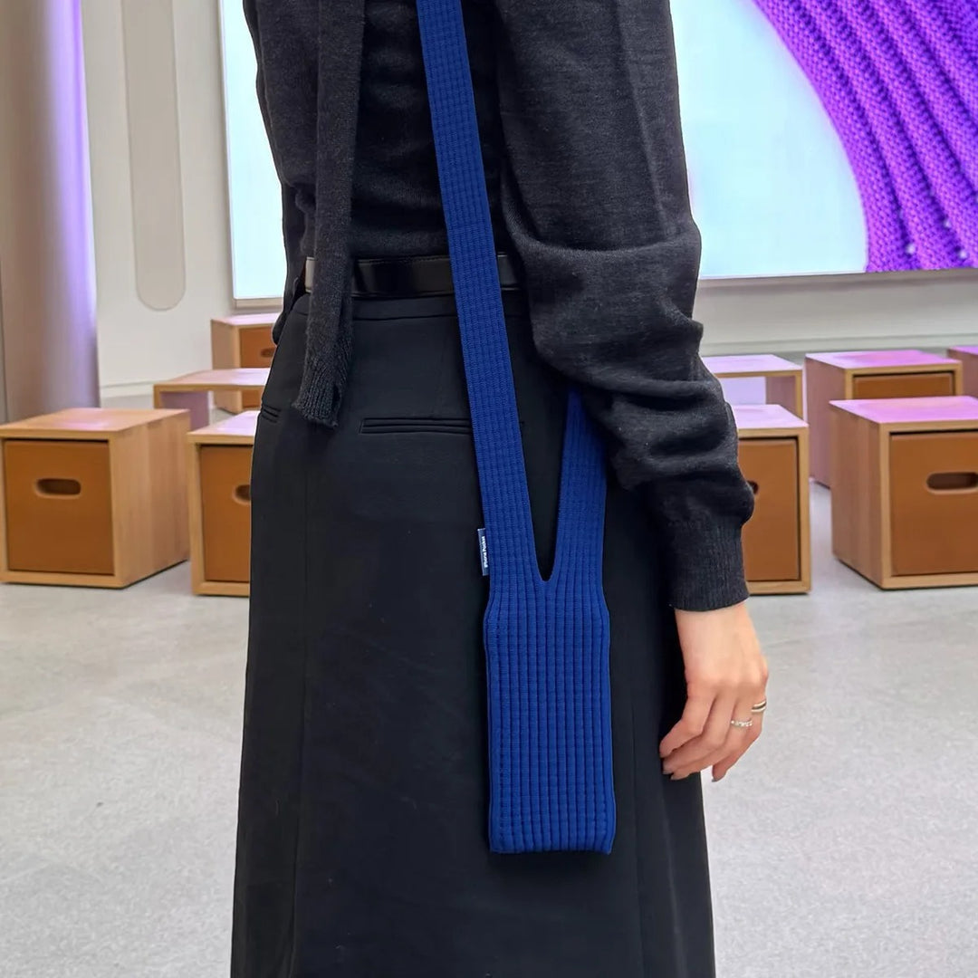 Knitted Phone Pocket Crossbody Pre-Order Trendy iPhone Soft Bag