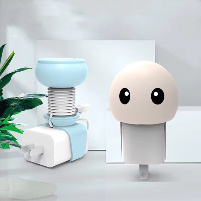 Anti-Tangle Pre-Order Wire & Adapter Rubber Silicone Organizer For Tangle-Free Charging