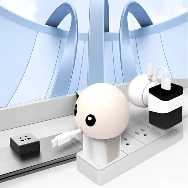 Anti-Tangle Pre-Order Wire & Adapter Rubber Silicone Organizer For Tangle-Free Charging