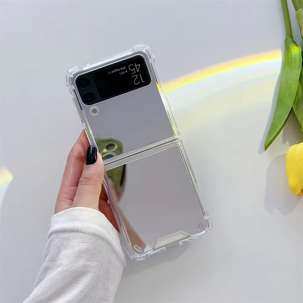 Mirror Reflective Samsung Z Flip Cases