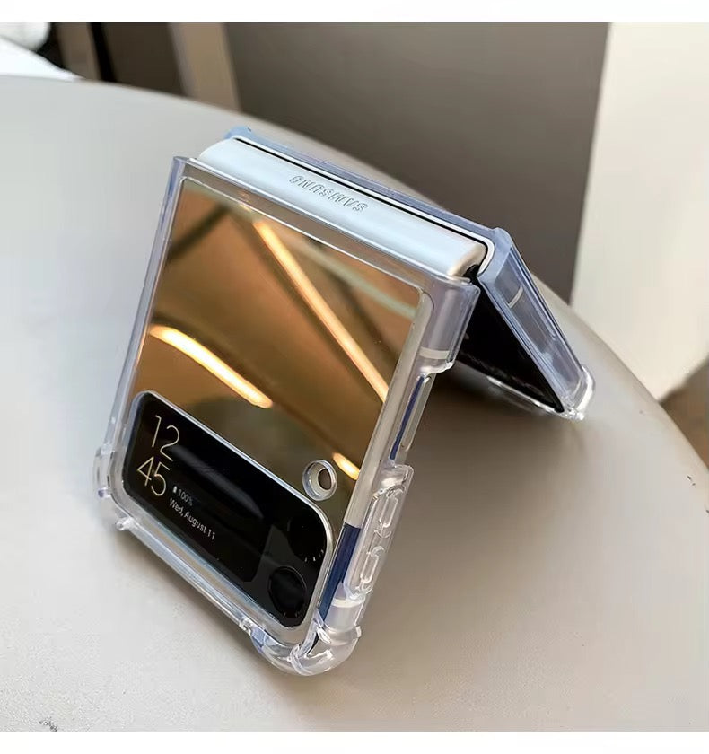 Mirror Reflective Samsung Z Flip Cases