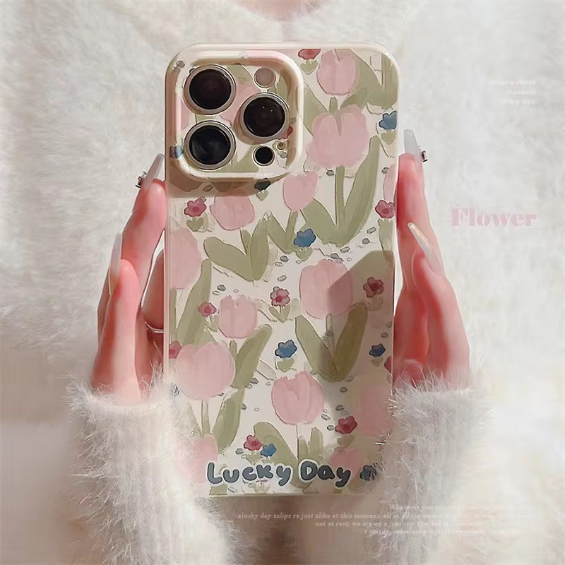 Lucky Day Tulip Flower Soft Case