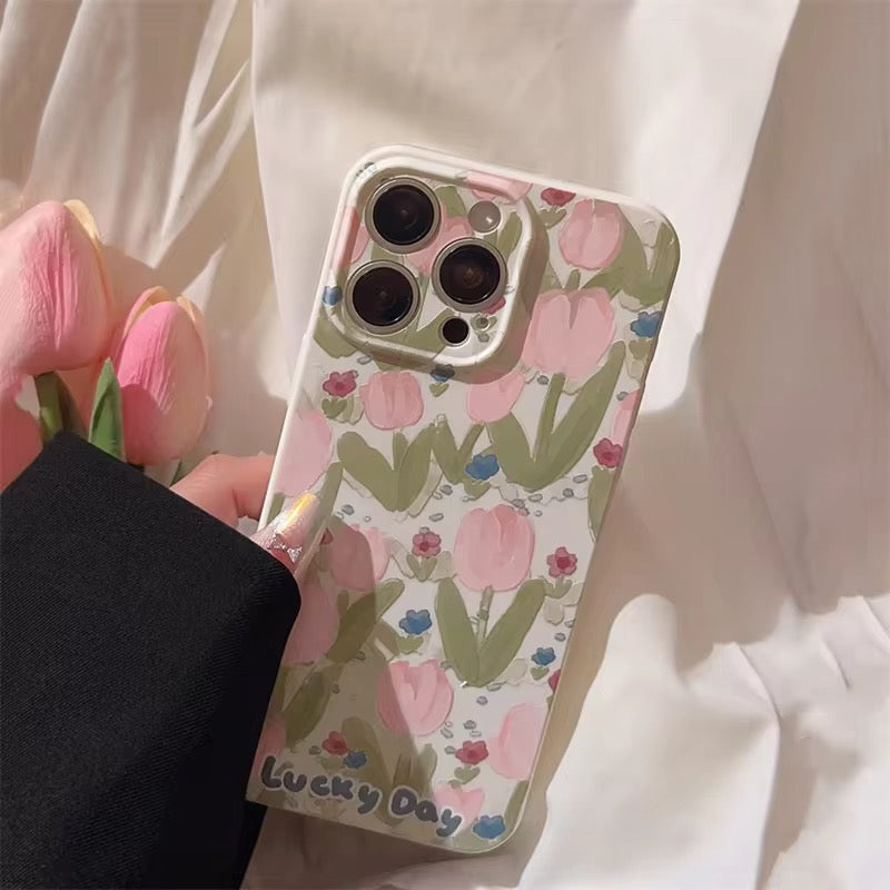 Lucky Day Tulip Flower Soft Case