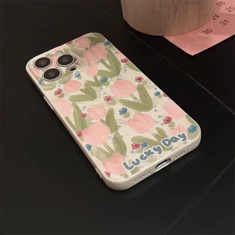 Lucky Day Tulip Flower Soft Case