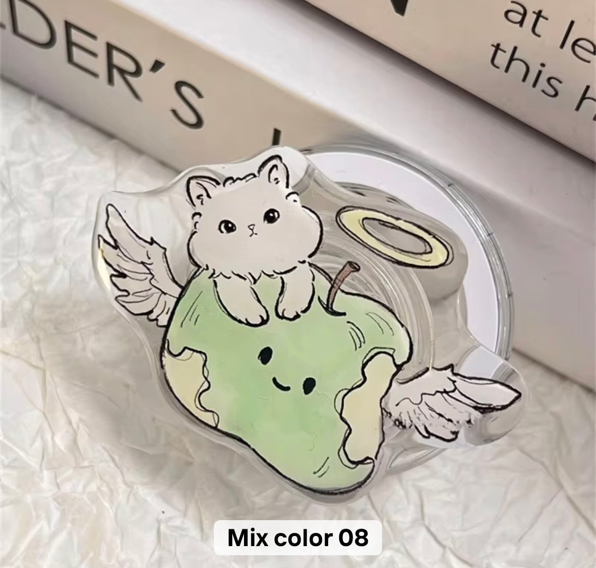 Cute Cartoon Korean Magnetic Magsafe Pre-Order Gripper Phone Holder Bracket