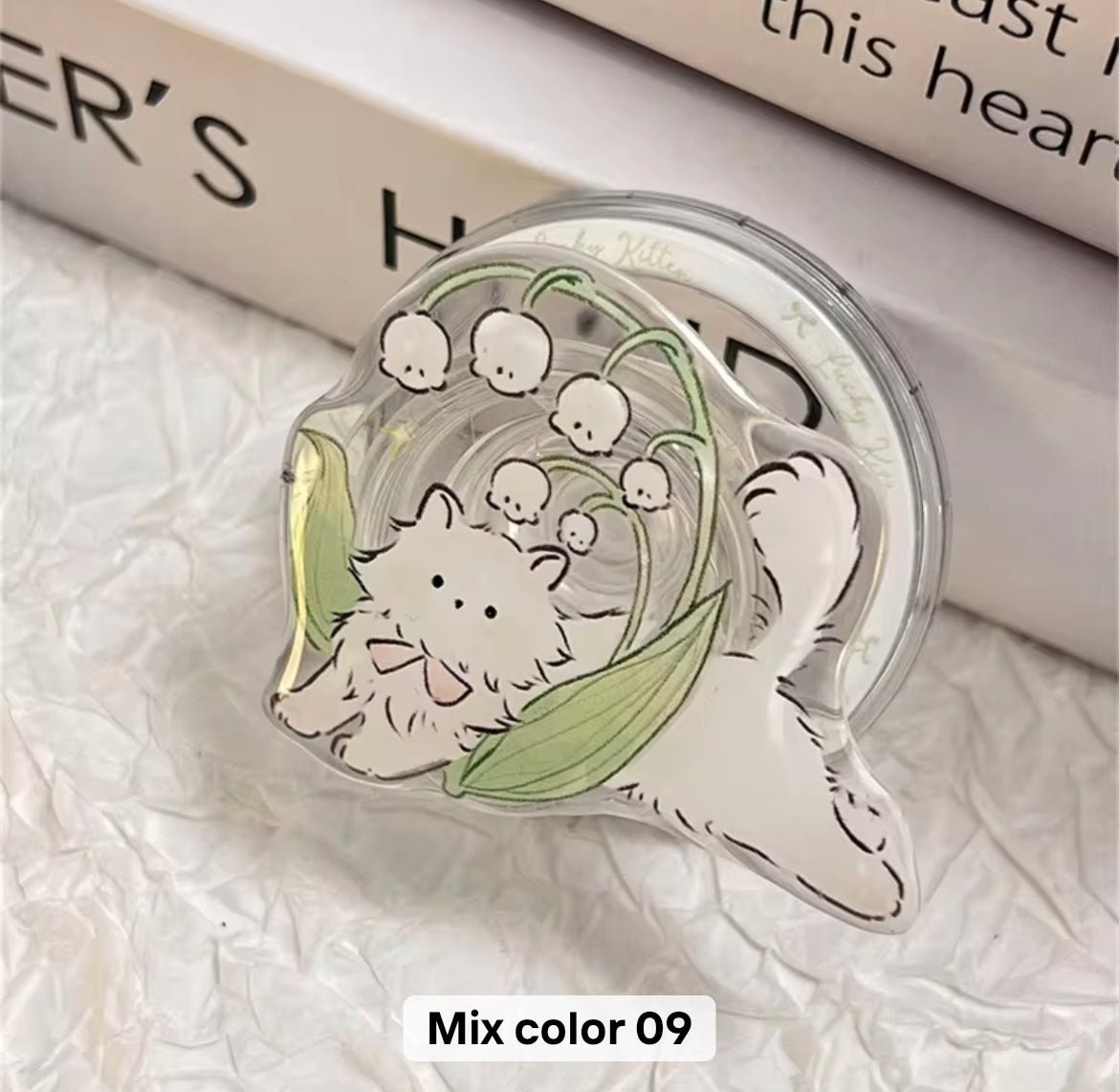 Cute Cartoon Korean Magnetic Magsafe Pre-Order Gripper Phone Holder Bracket
