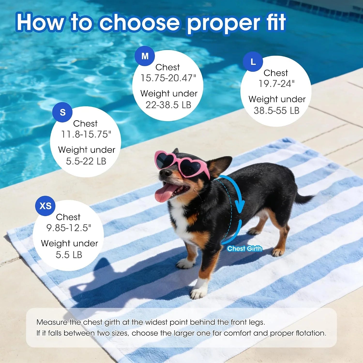 Pet Dog Swimming Life Jacket Chin Rest Reflective Pre-Order Safety Vest with Rescue Handle