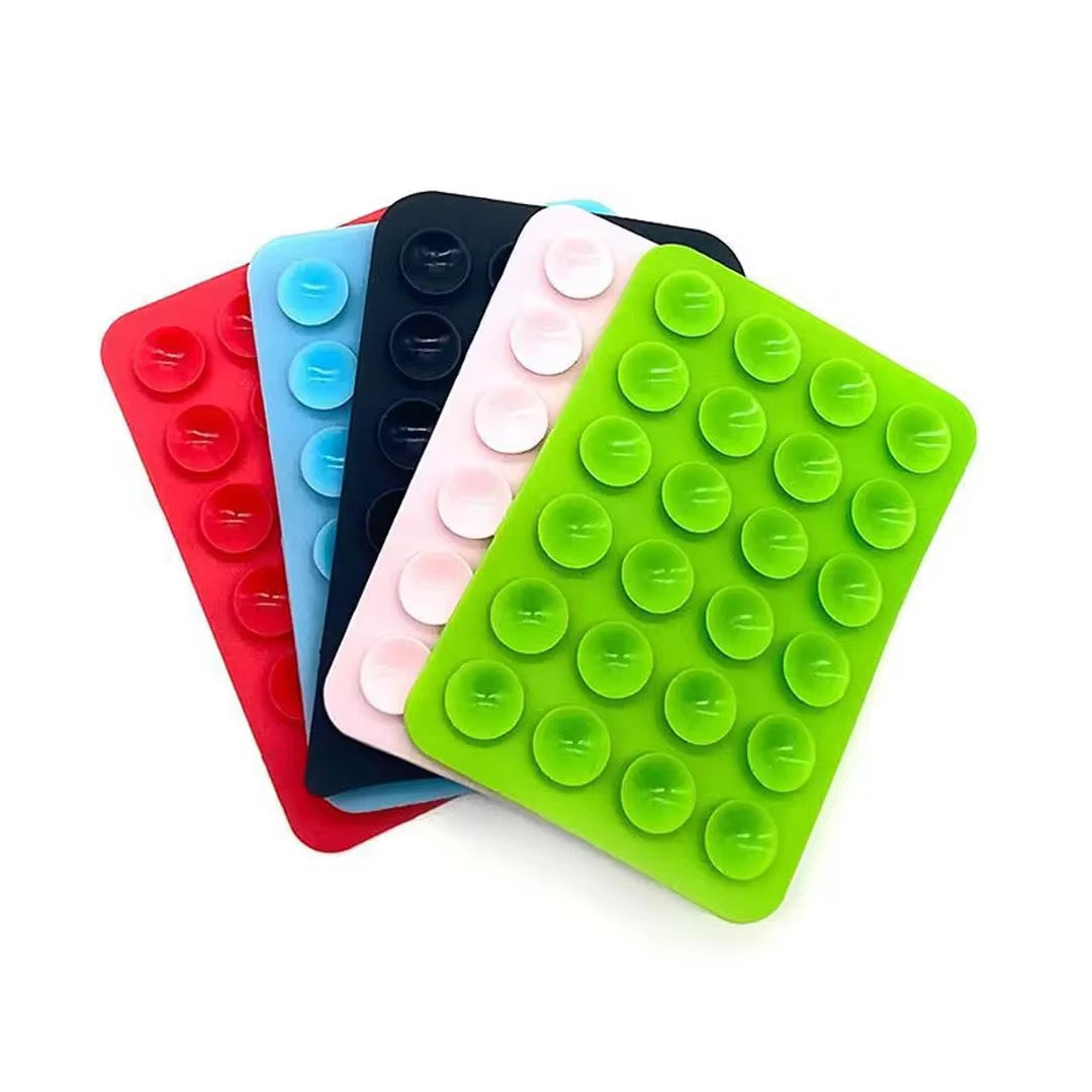 Waterproof Silicone Phone Holder Mobile Wall Mount Suction Cup Grip Sticker