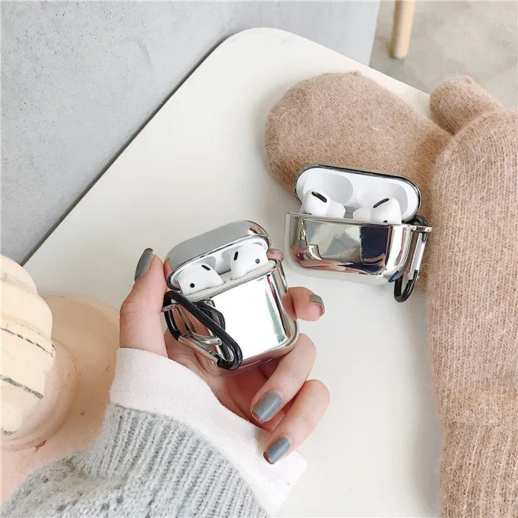 Metallic Glossy Airpod Case