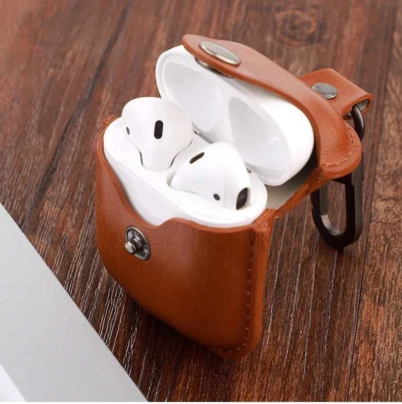 Premium Luxury Leather Airpod Case